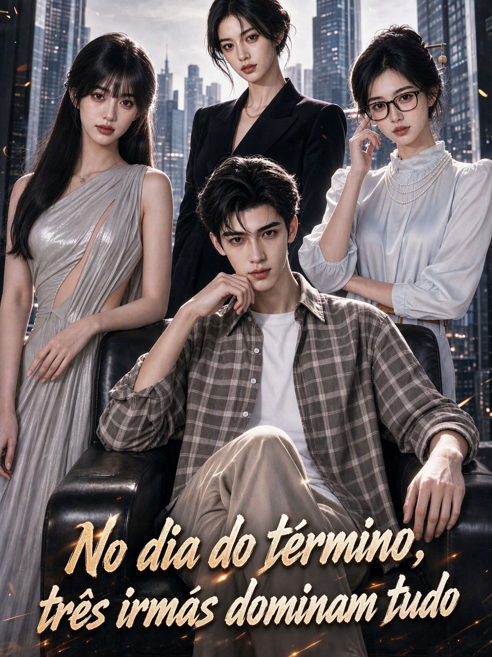 Capa de No dia do término, três irmãs dominam tudo