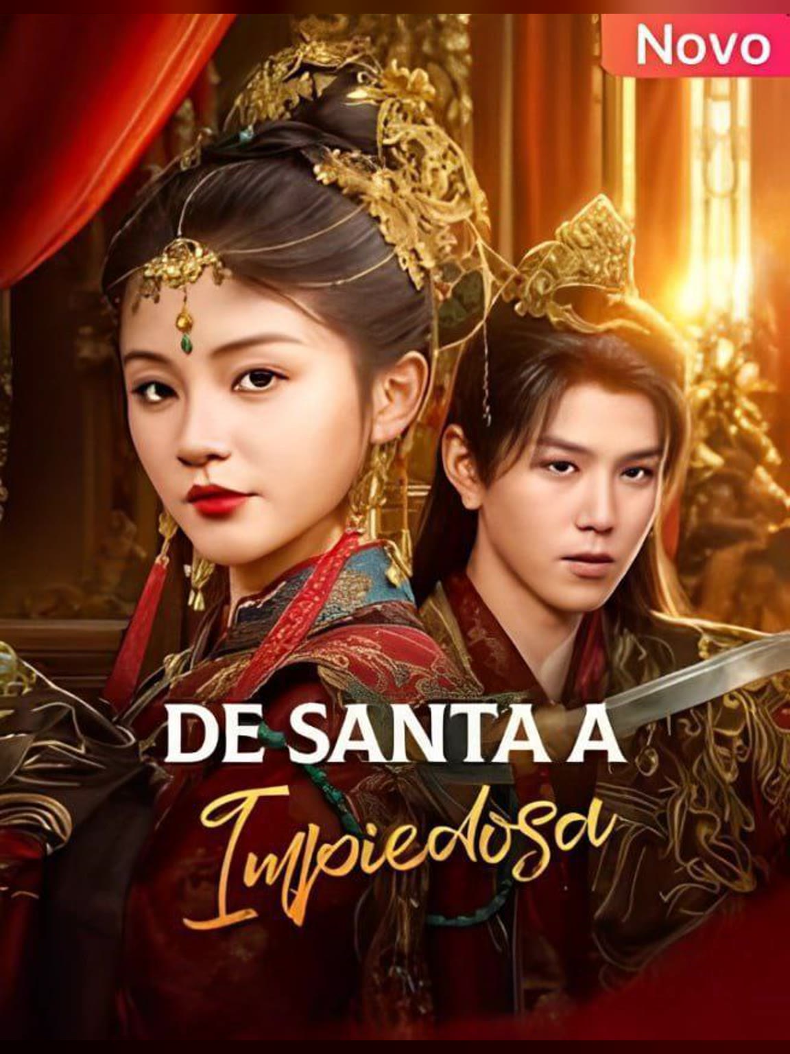 Capa de De santa a Impiedosa