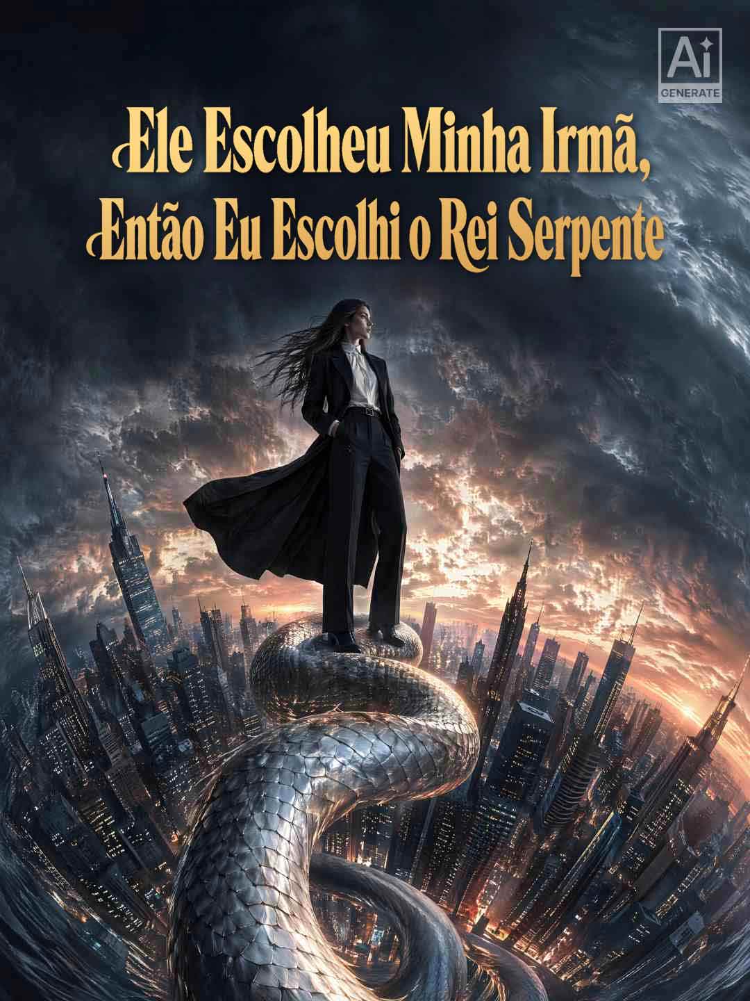 Capa de Ele Escolheu Minha Irmã, Então Eu Escolhi o Rei Serpente