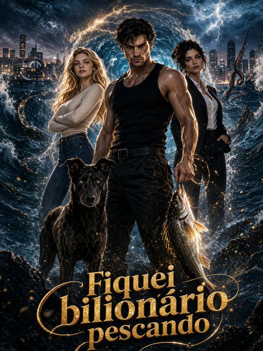 Capa de Fiquei bilionário pescando