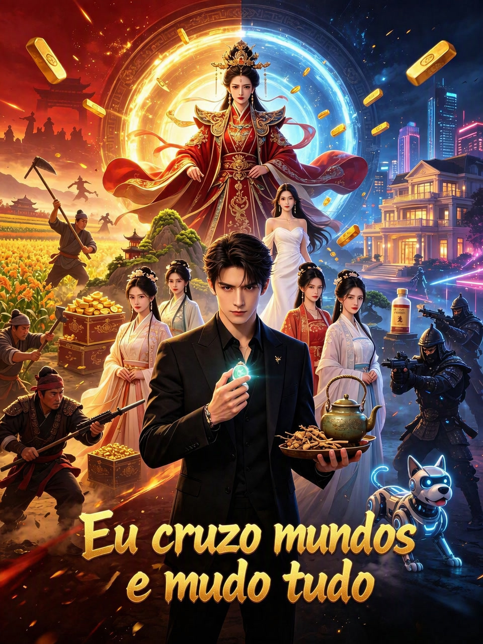 Capa de Eu cruzo mundos e mudo tudo