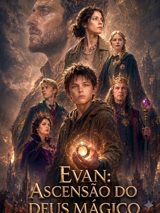 Capa de Evan - Ascensão do deus mágico
