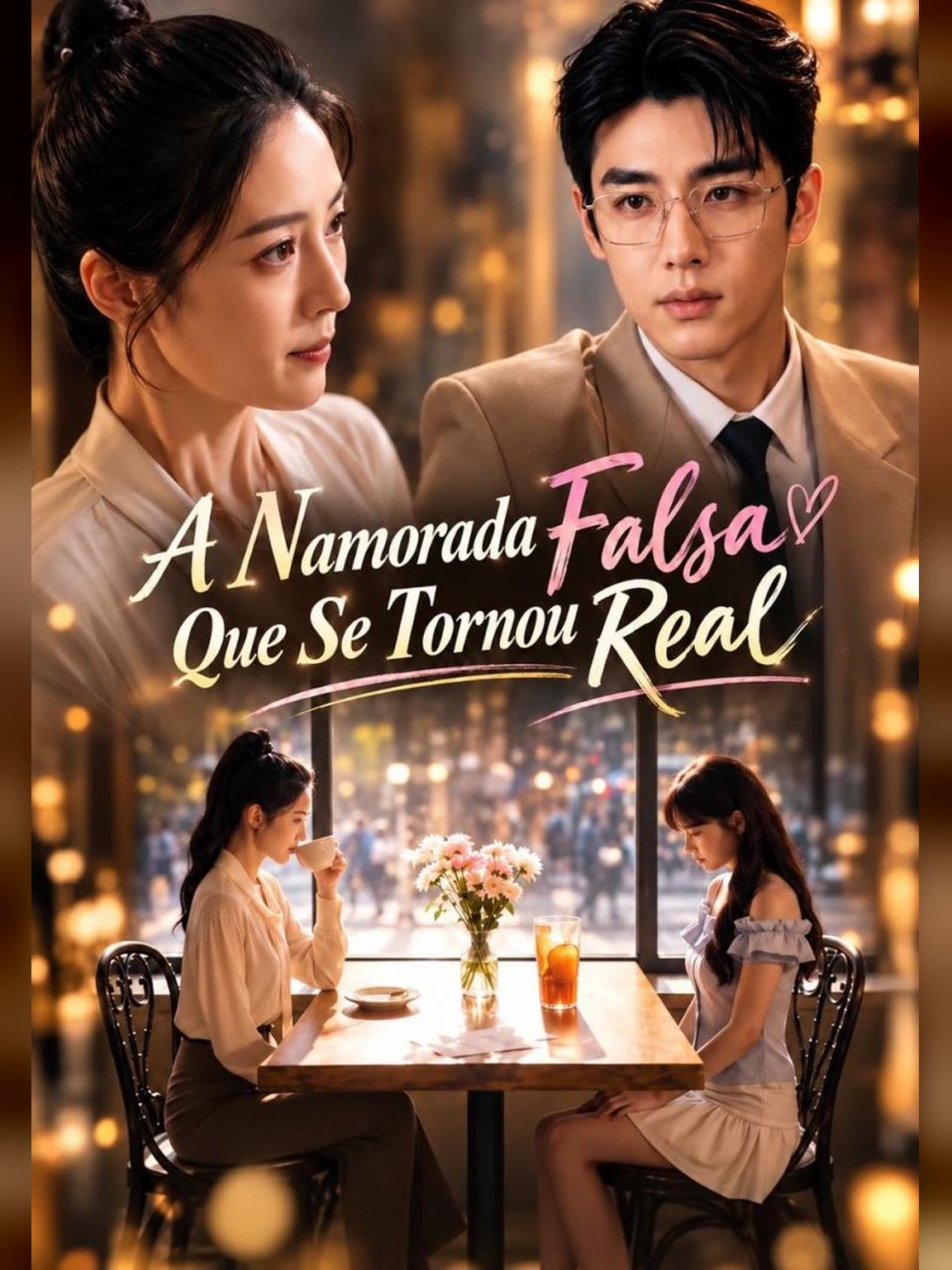 Capa de A Namorada Falsa que se Tornou Real