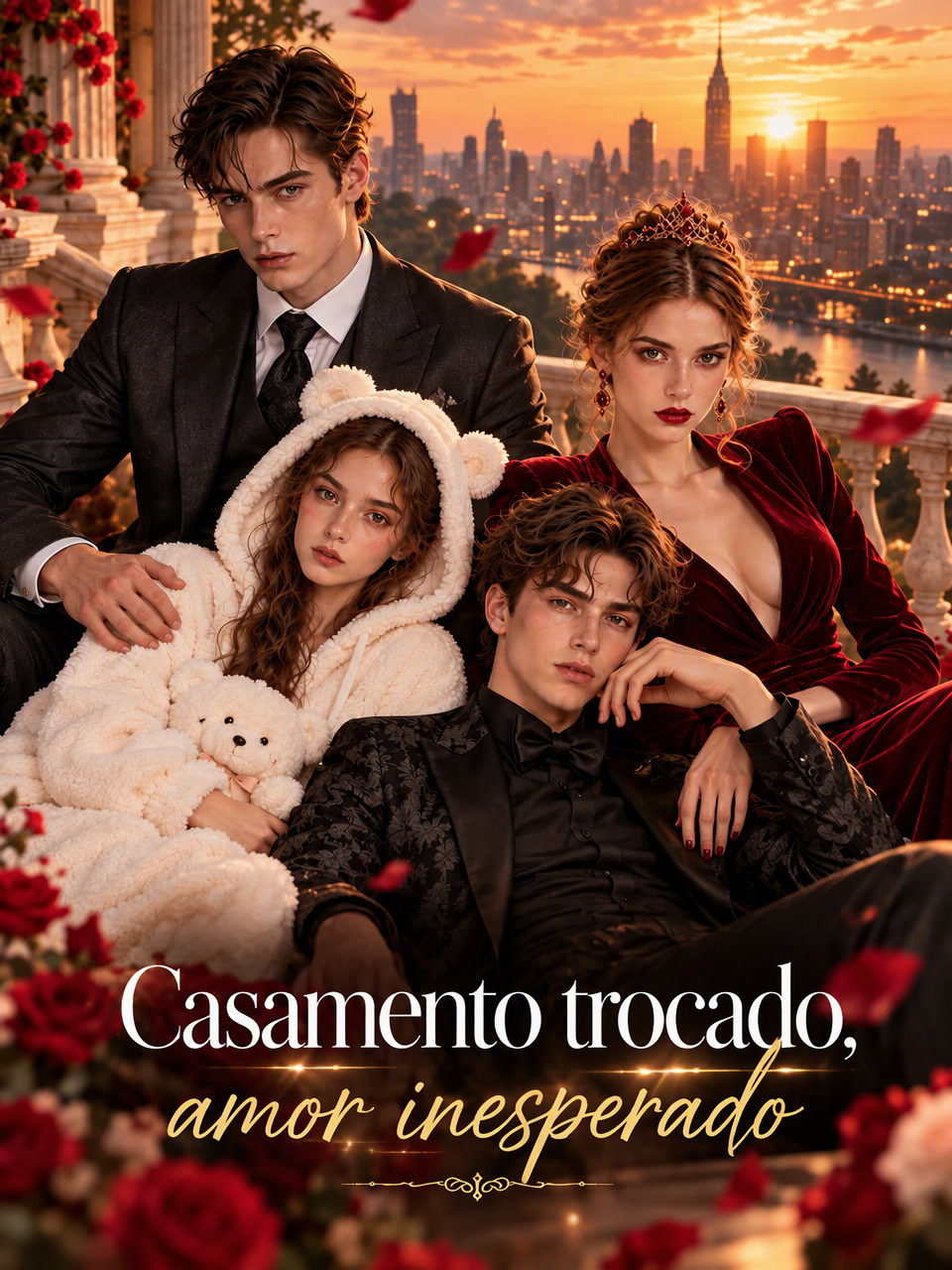 Capa de Casamento trocado, amor inesperado