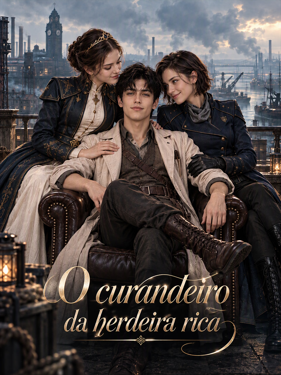 Capa de O curandeiro da herdeira rica