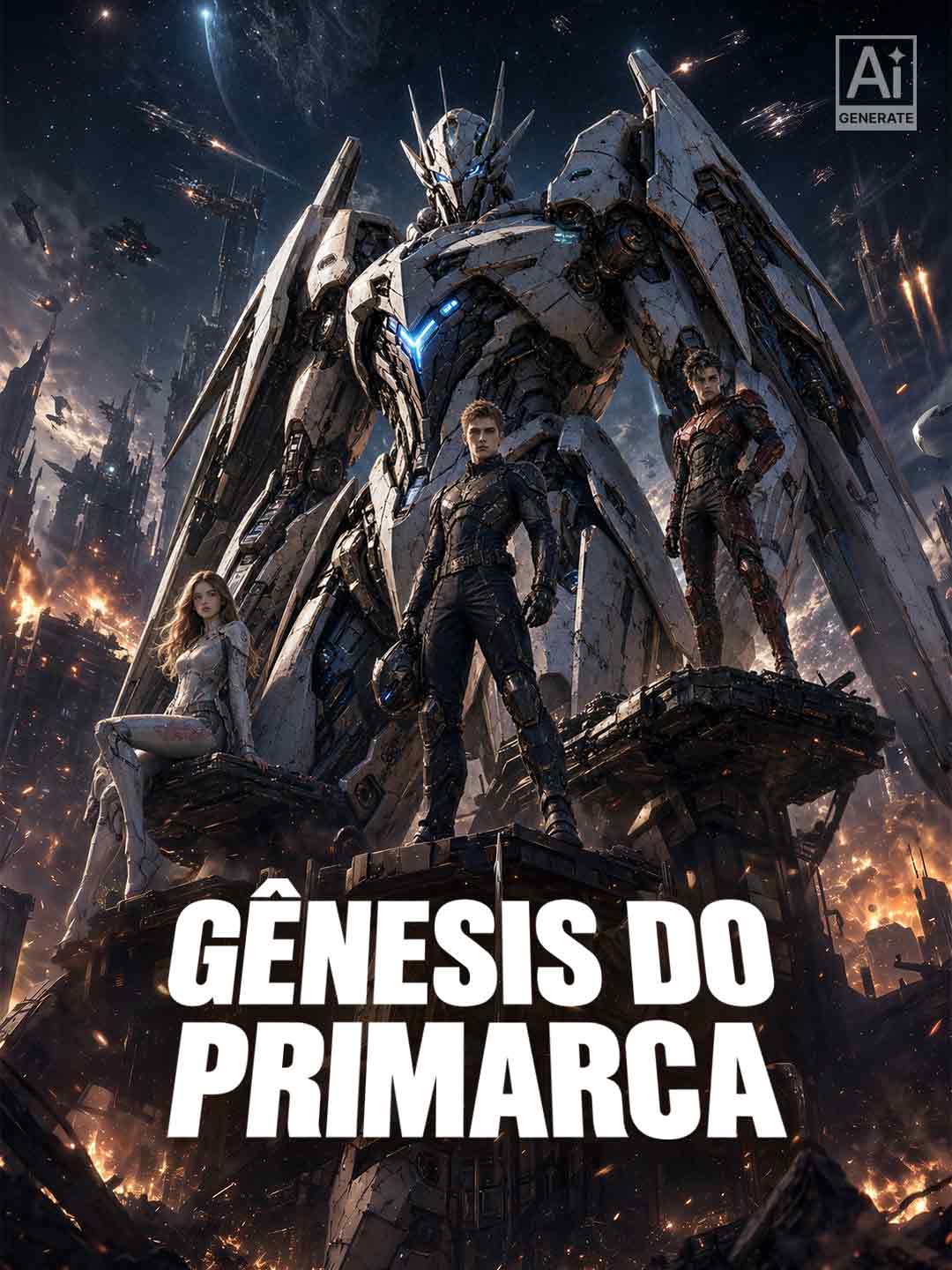 Capa de Gênesis do Primarca
