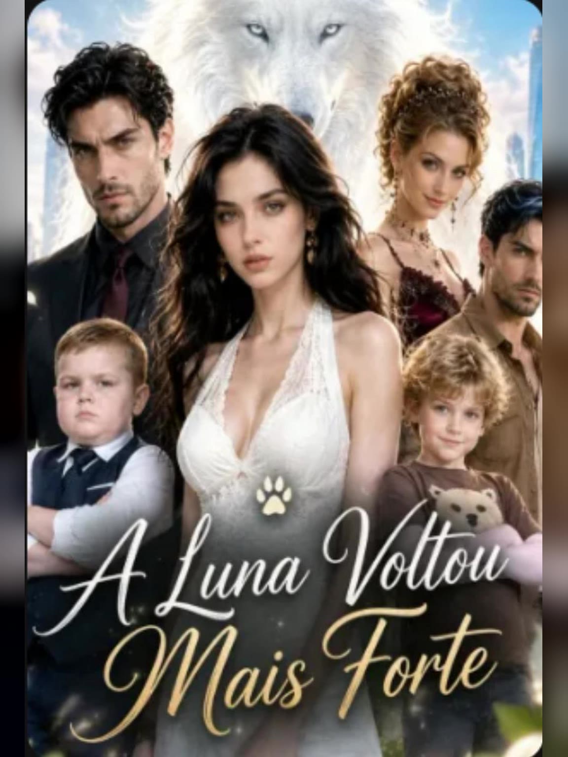 Capa de A Luna Voltou Mais Forte