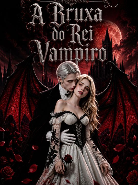 Capa de A Bruxa do Rei Vampiro