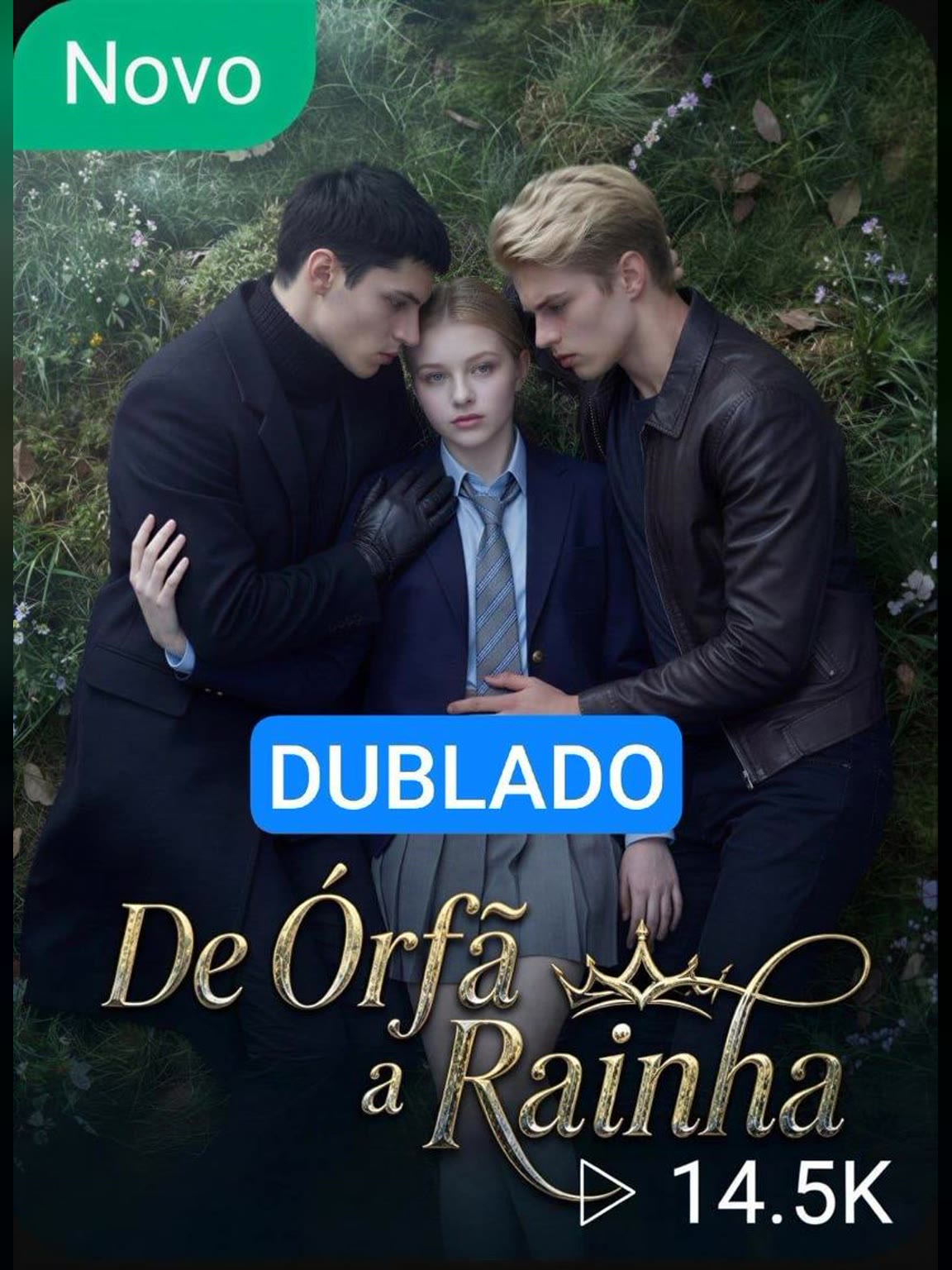 Capa de De Órfã A Rainha