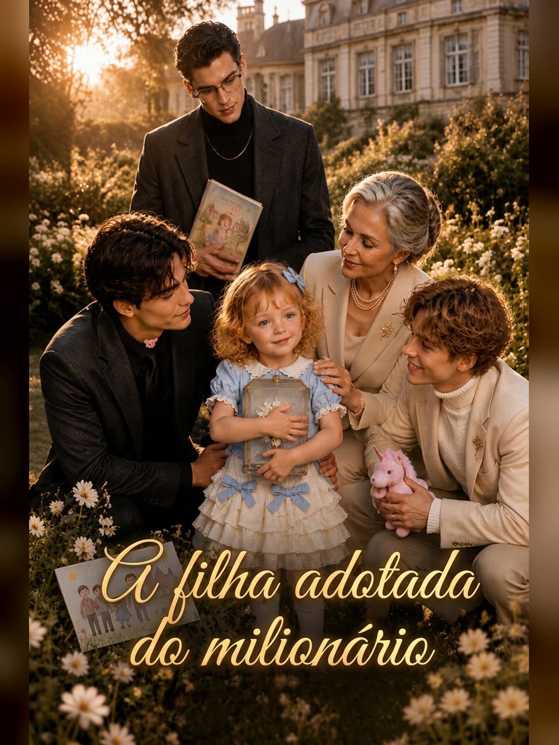 Capa de A filha adotada do milionário