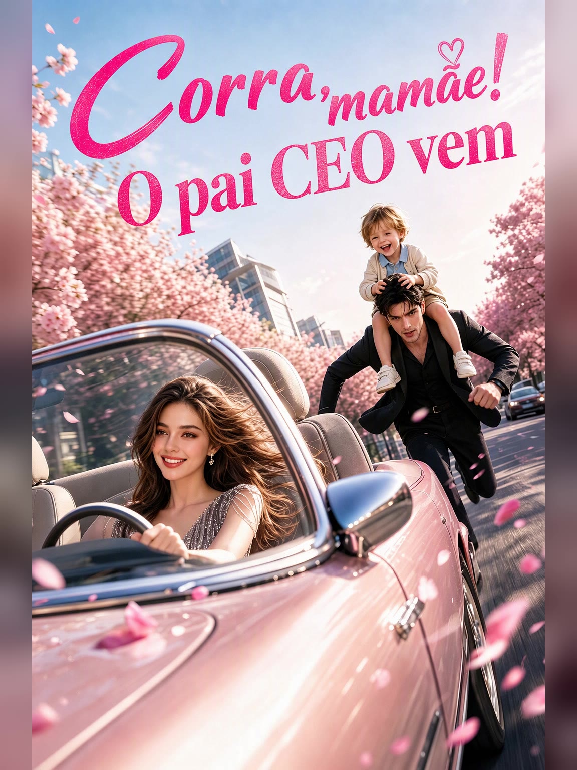 Capa de Corra, mamãe! O pai CEO vem