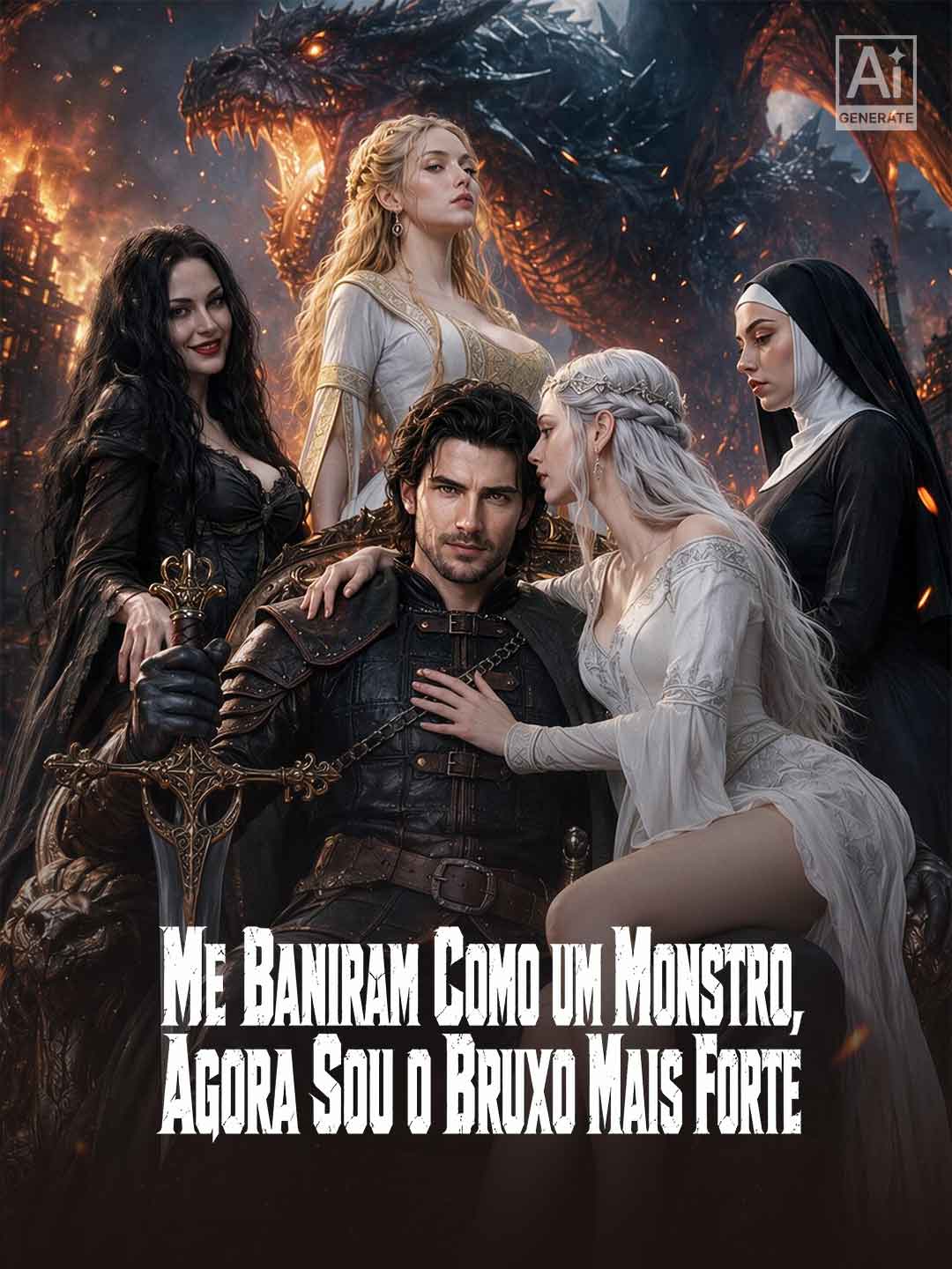 Capa de Me Baniram Como um Monstro, Agora Sou o Bruxo Mais Forte