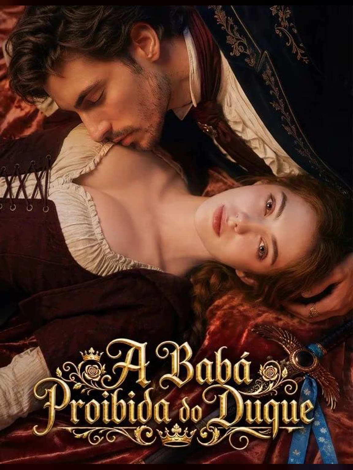 Capa de A Babá Proibida do Duque