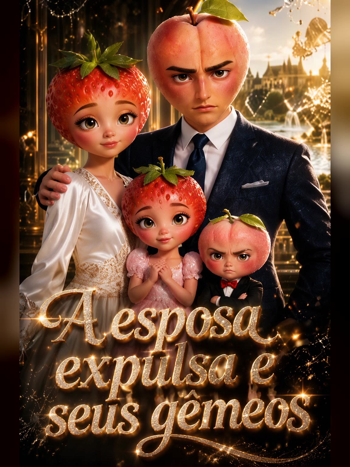 Capa de A esposa expulsa e seus gêmeos
