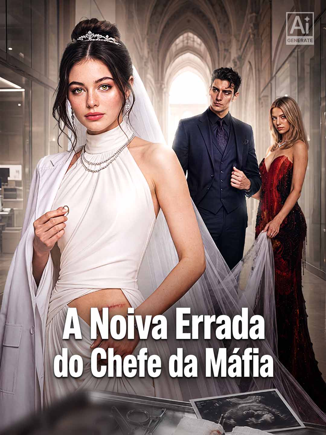 Capa de A Noiva Errada do Chefe da Máfia