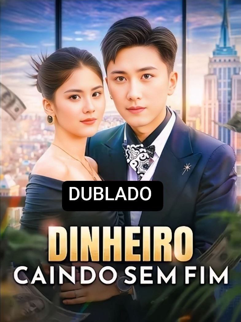 Capa de Dinheiro caindo sem Fim
