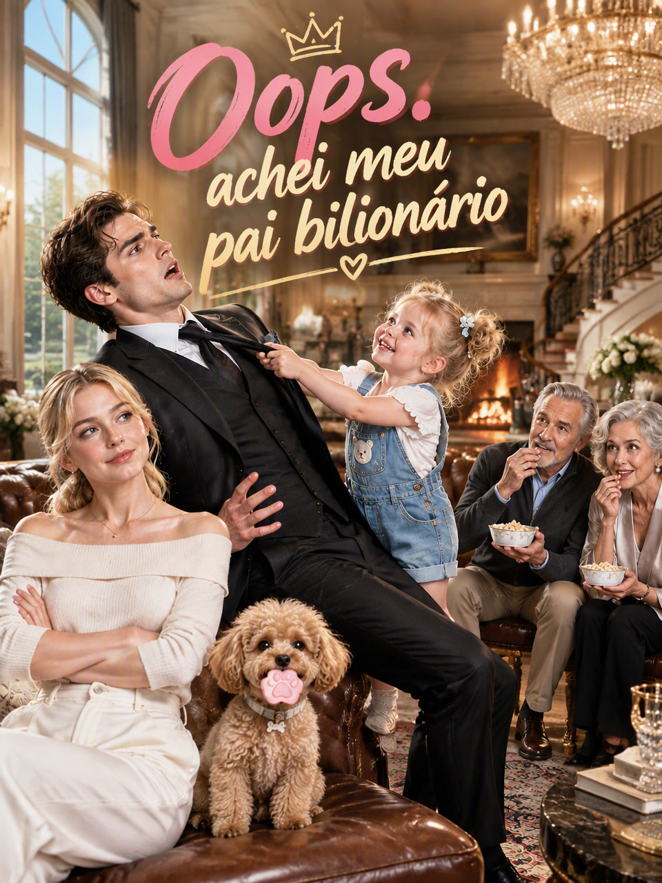 Capa de Encontrei meu pai bilionário
