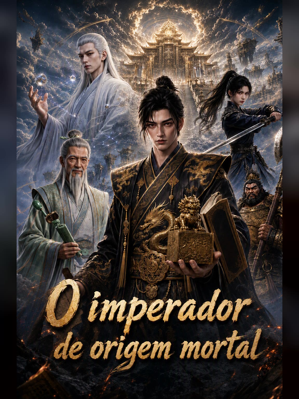 Capa de O imperador de origem mortal