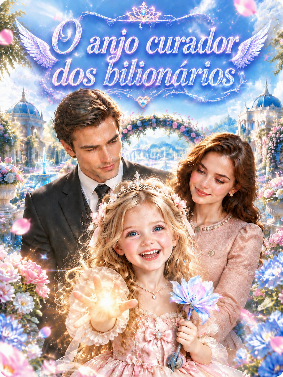 Capa de O anjo curador dos bilionários