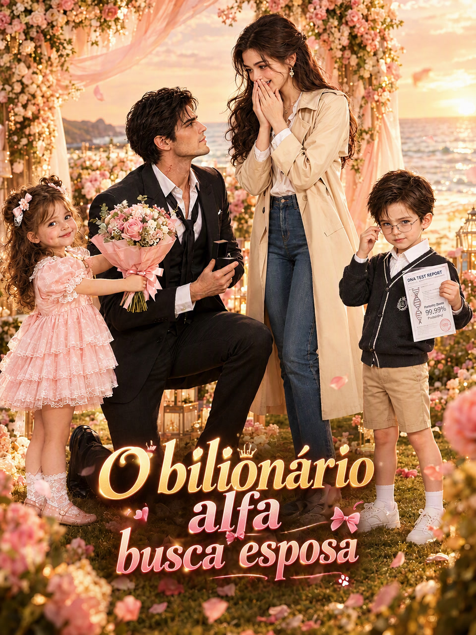Capa de O bilionário alfa busca esposa