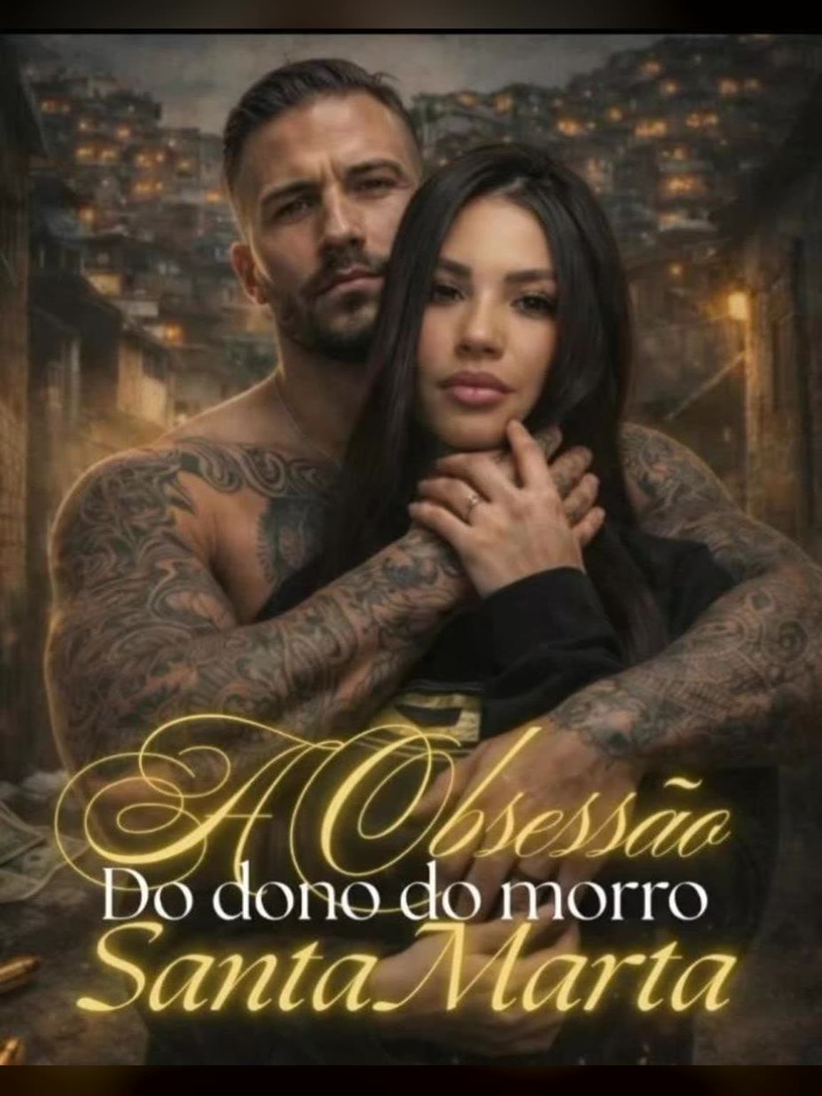 Capa de A Obsessão do Dono do Morro Santa Maria