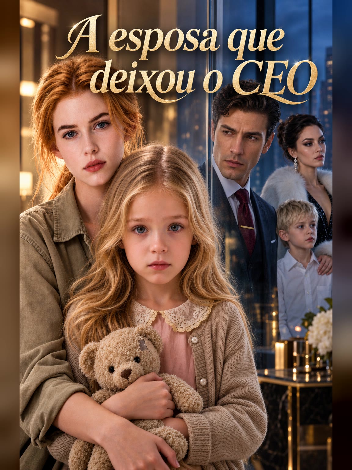 Capa de A esposa que deixou o CEO