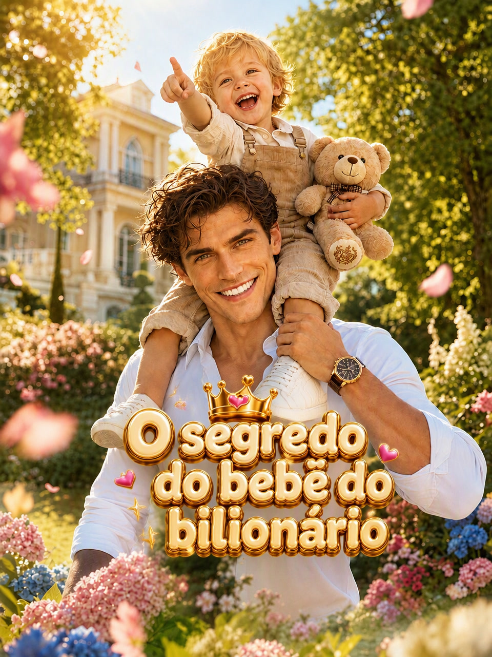Capa de O segredo do bebê do bilionário
