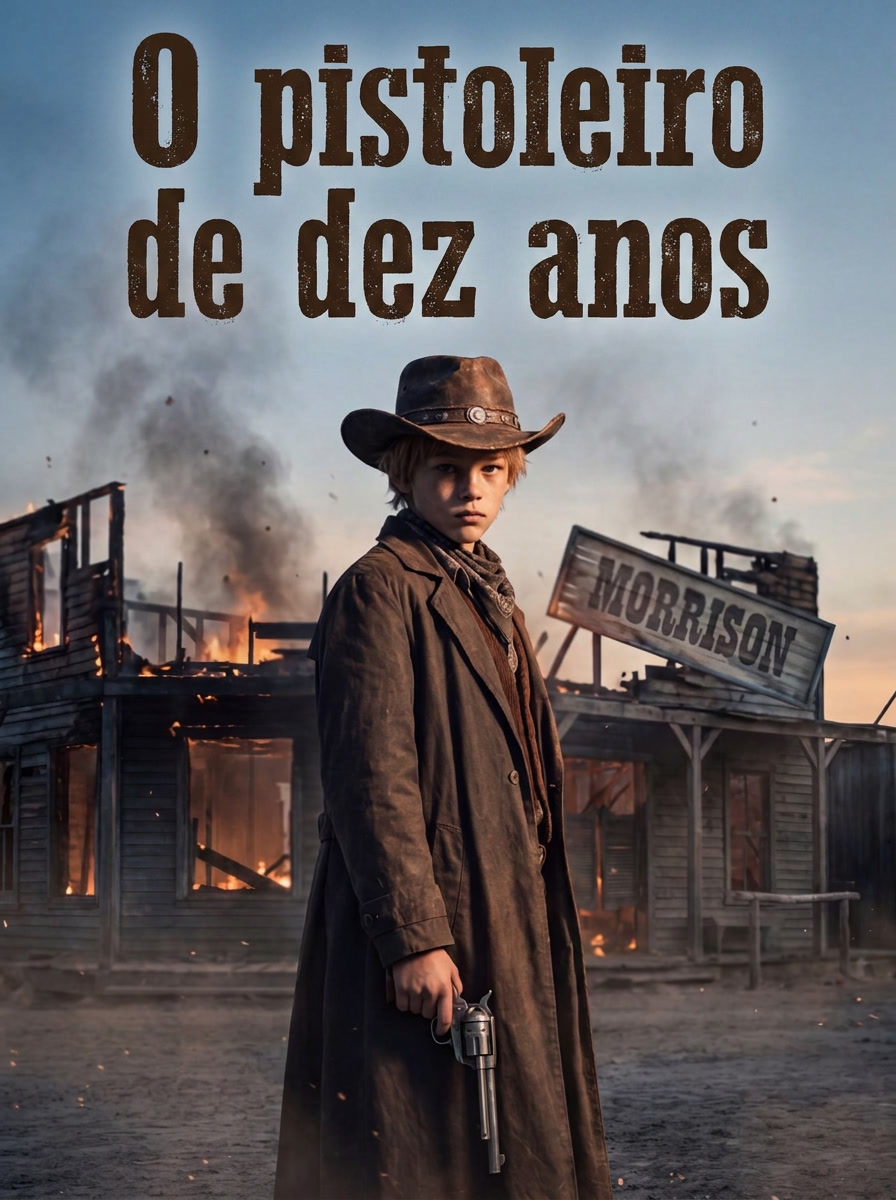 Capa de O pistoleiro de dez anos
