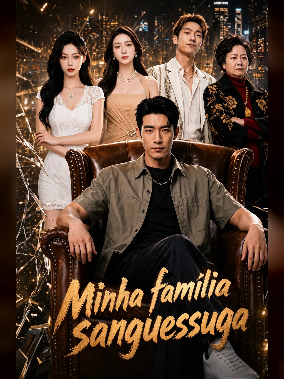 Capa de Minha família sanguessuga