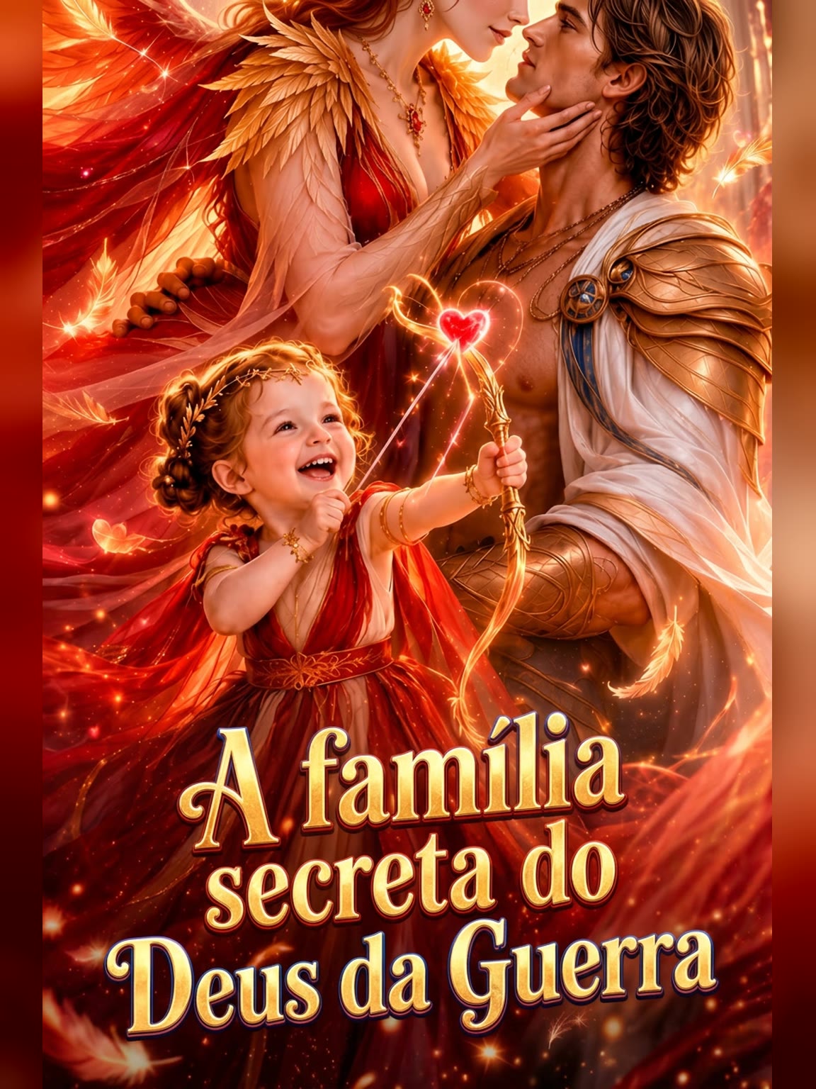 Capa de A família secreta do Deus da Guerra
