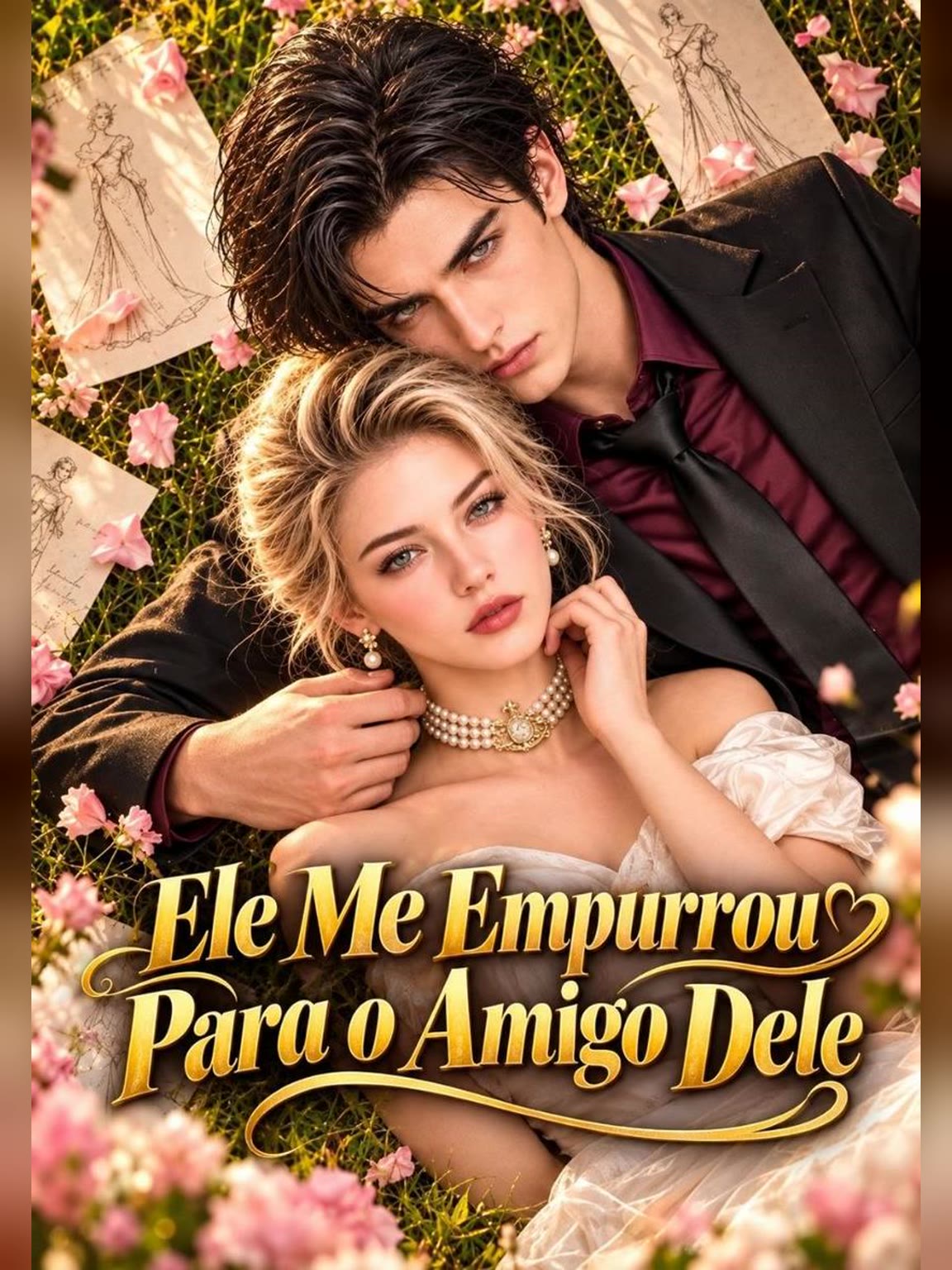 Capa de Ele Me Empurrou para o Amigo Dele