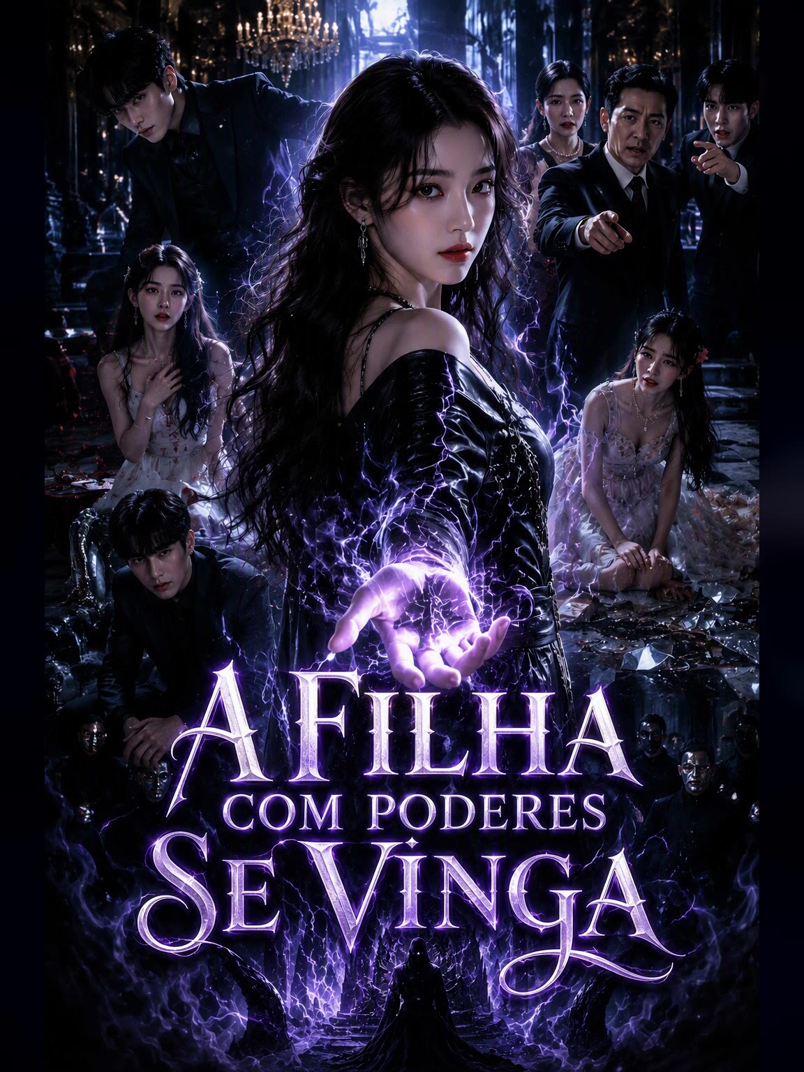 Capa de A filha com poderes se vinga