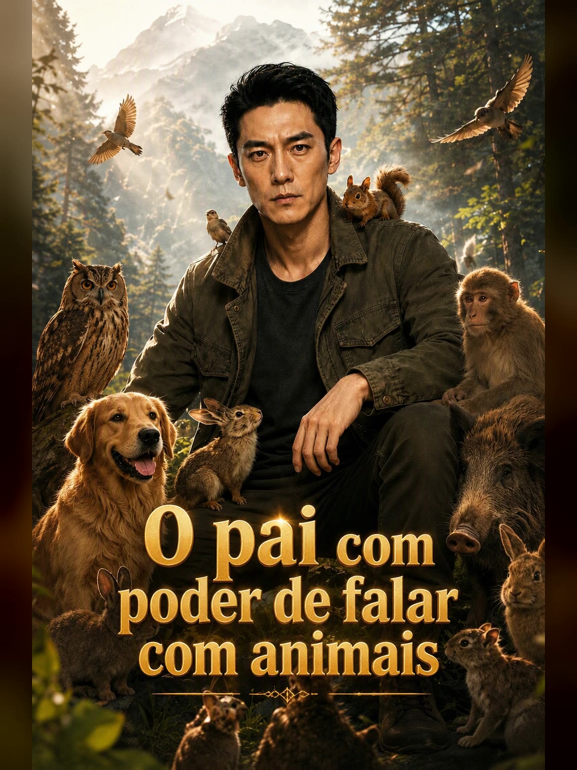 Capa de O dom secreto do pai playboy