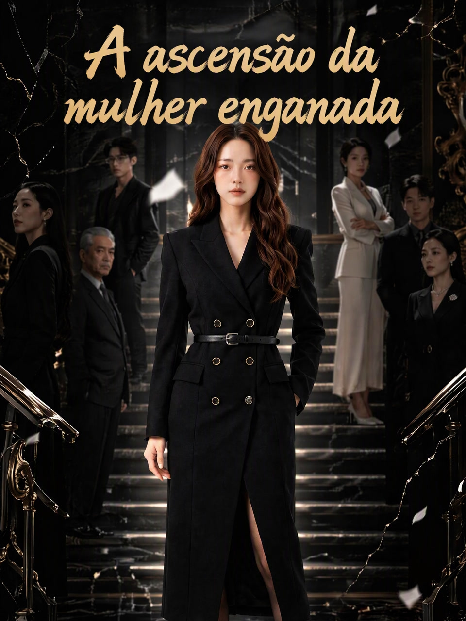 Capa de A ascensão da mulher enganada