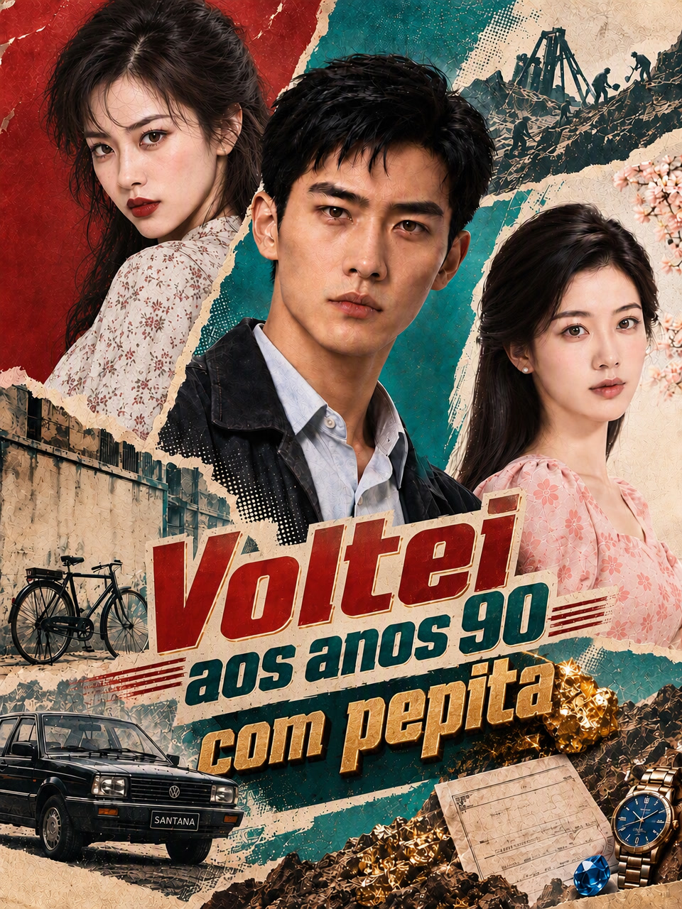Capa de Voltei aos anos 90 com pepita