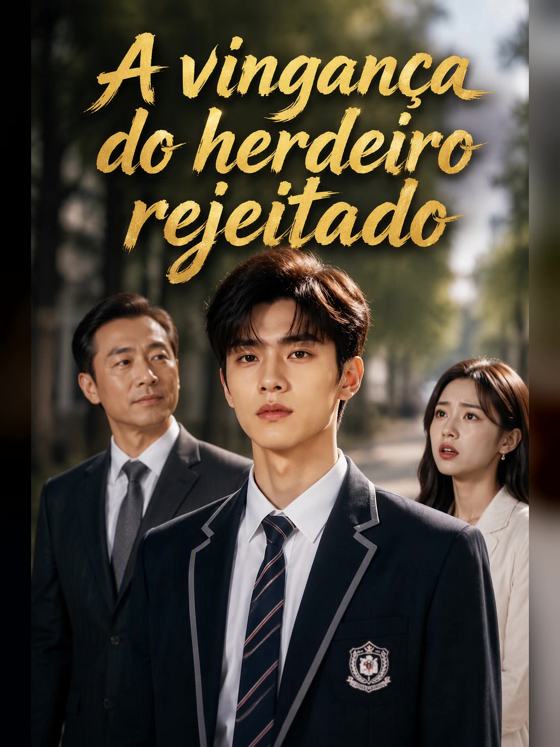 Capa de A vingança do herdeiro rejeitado
