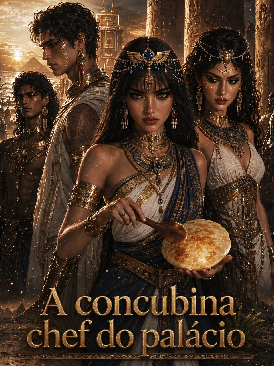 Capa de A concubina chef do palácio