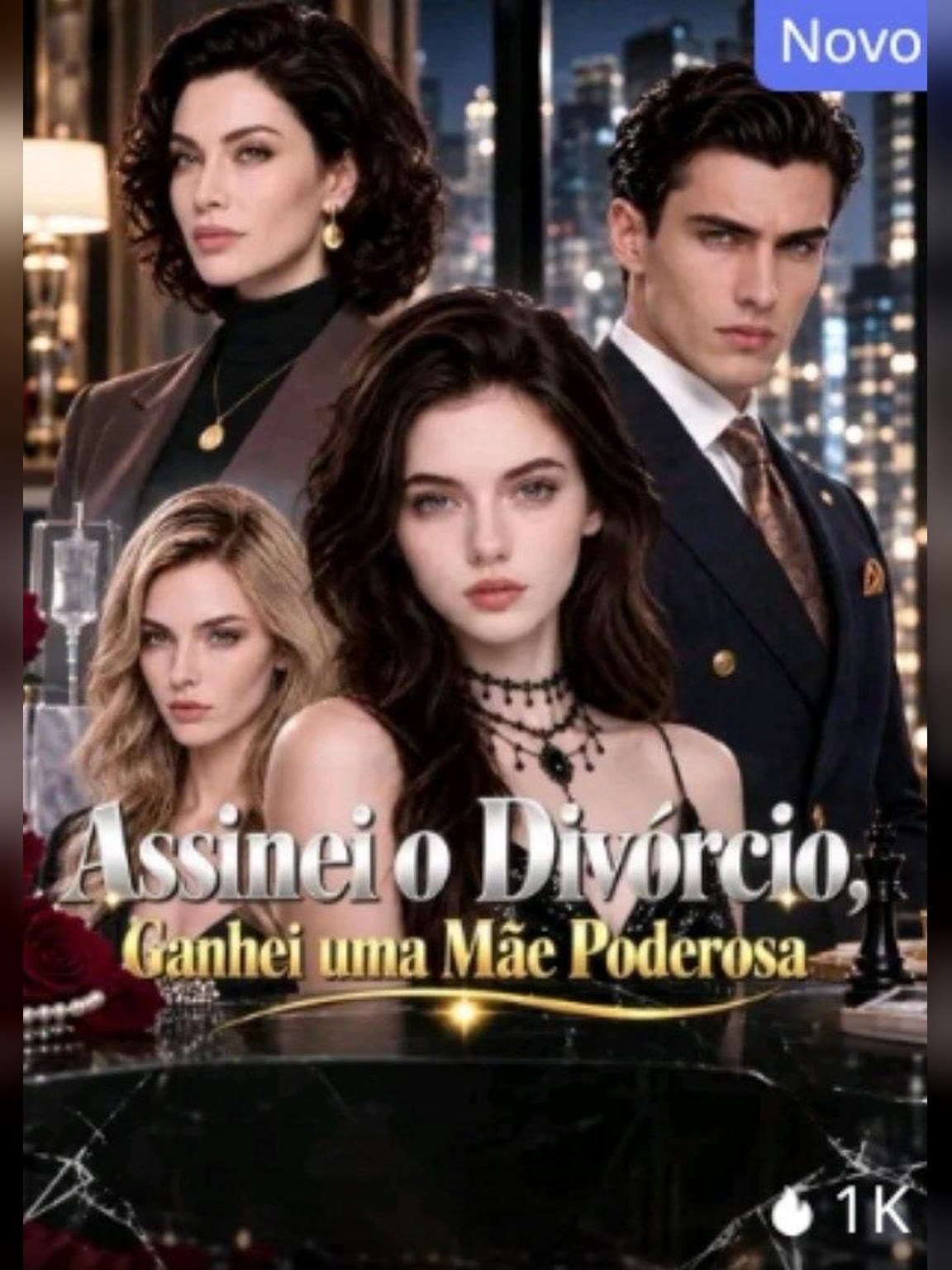 Capa de Assinei o Divórcio, Ganhei uma Mãe Poderosa