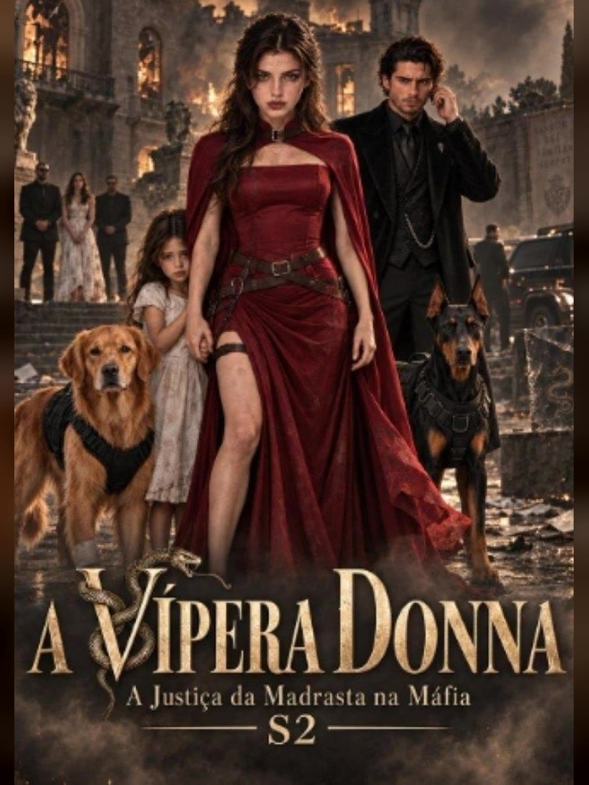 Capa de A Vípera Donna - A Justiça da Madrasta na Máfia S2