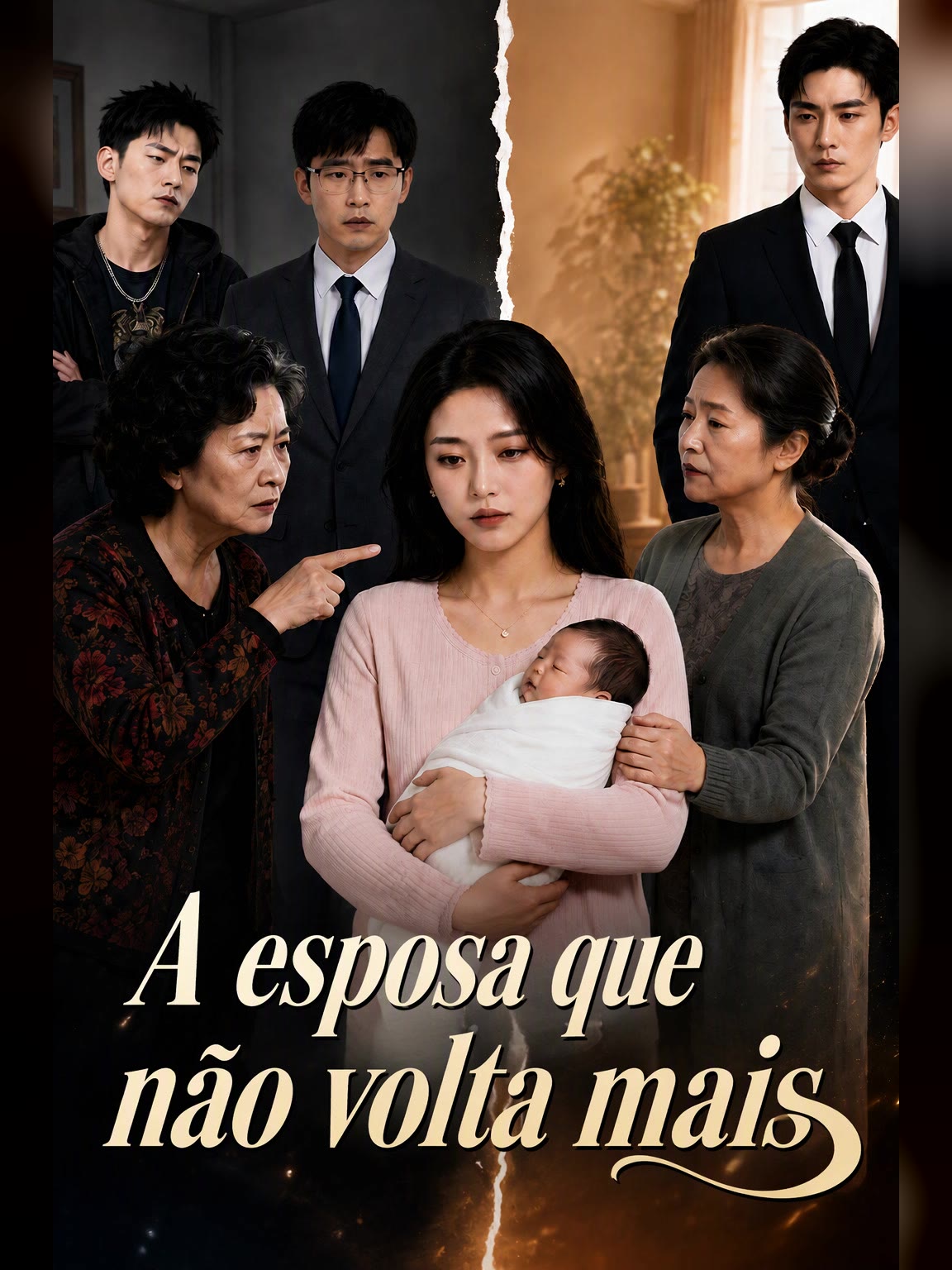Capa de A esposa que não volta mais