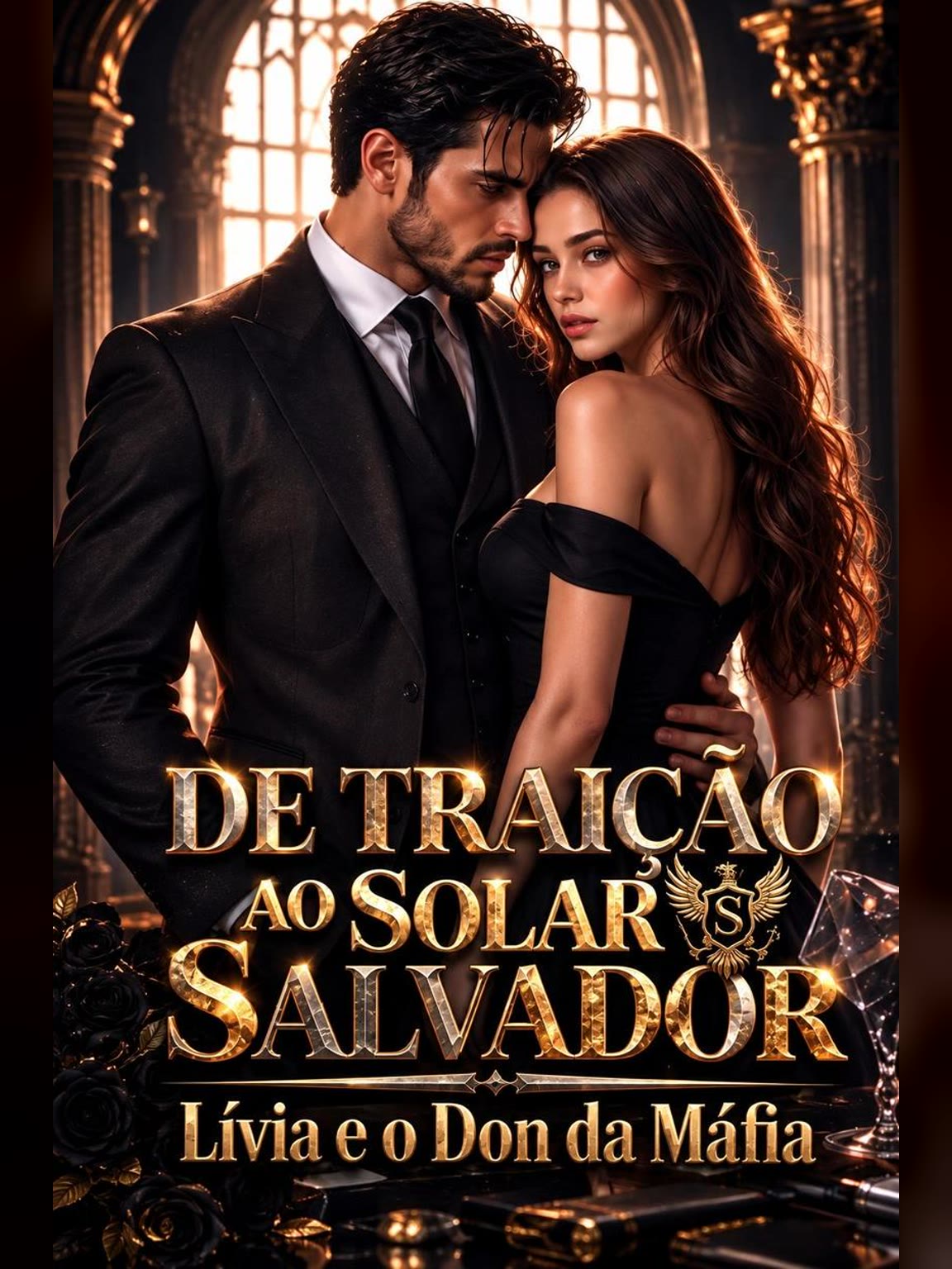 Capa de De Traição ao Solar Salvador - Lívia e o Don da Máfia