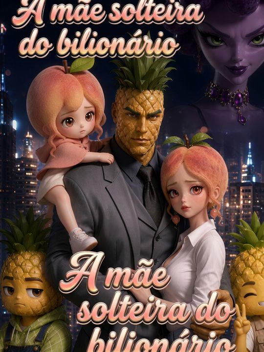 Capa de A mãe solteira do bilionário