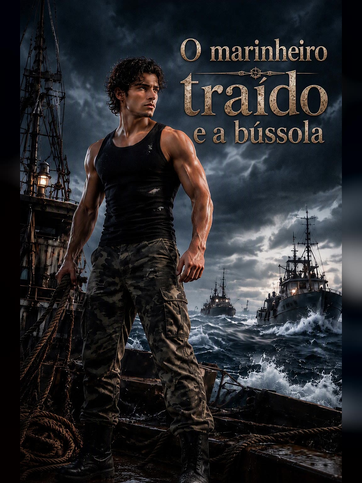 Capa de O marinheiro traído e a bússola