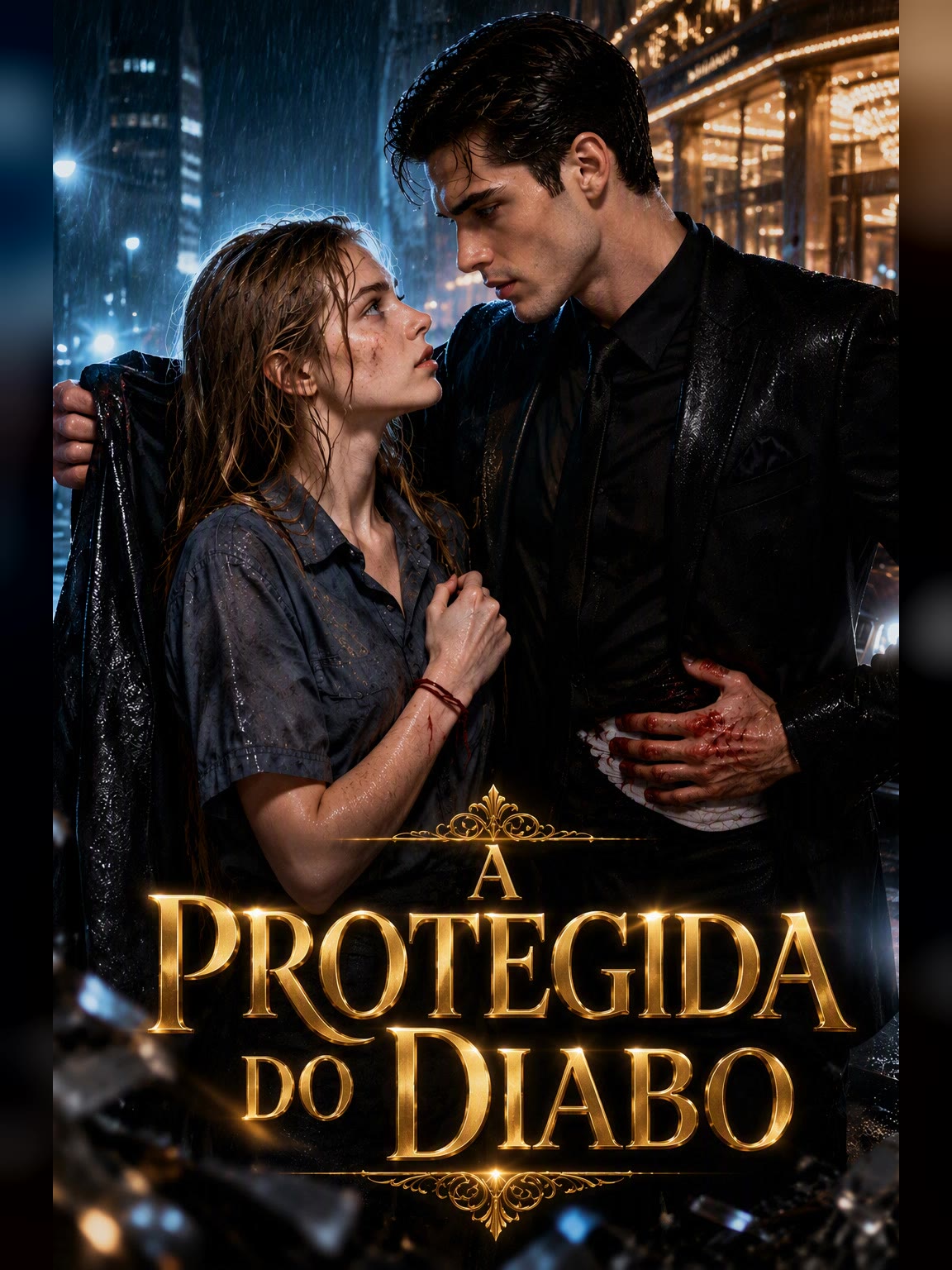 Capa de A Protegida do Diabo