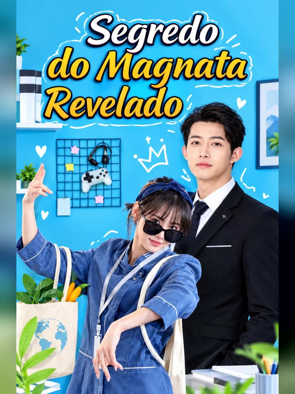 Capa de Amor por Trás de Mentiras Brancas - Segredo do Magnata Revelado