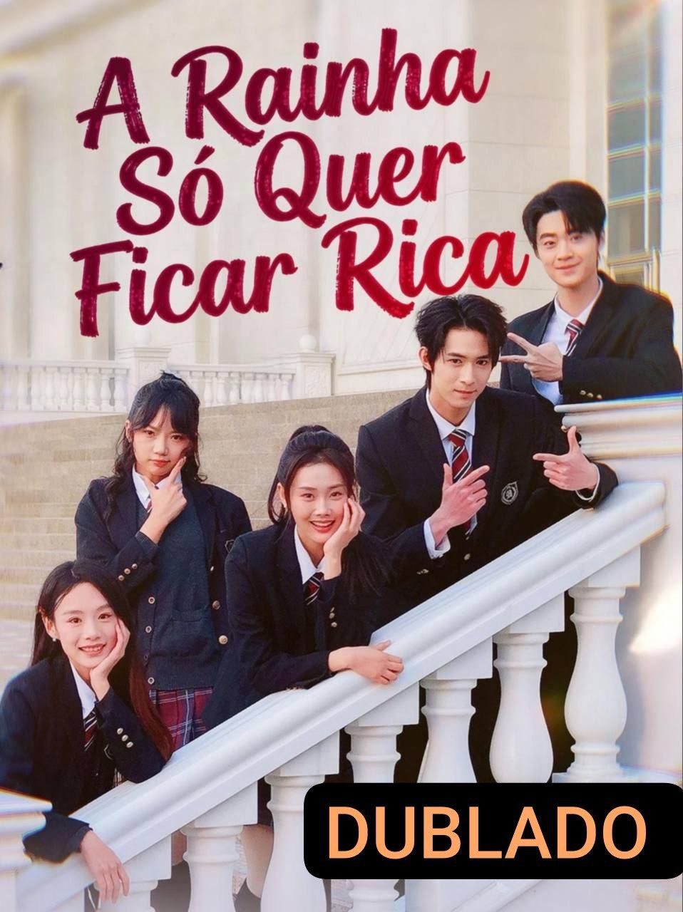 Capa de A Rainha só quer ficar Rica