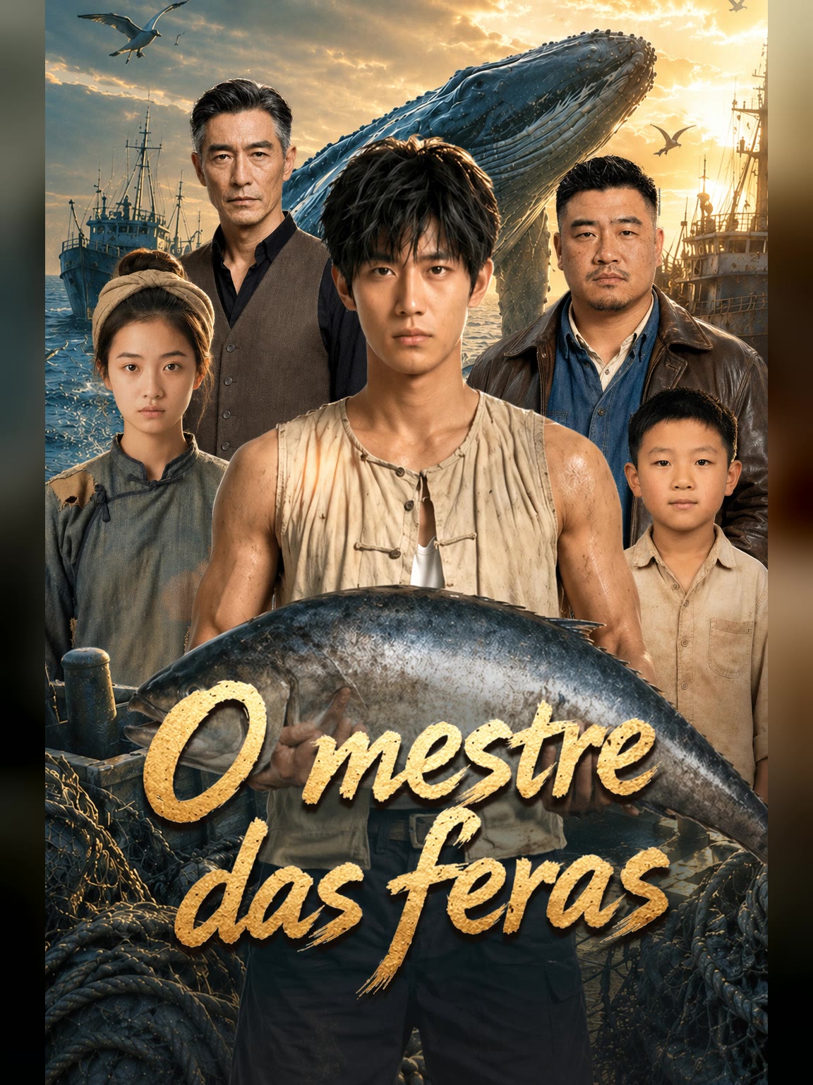 Capa de O mestre das feras