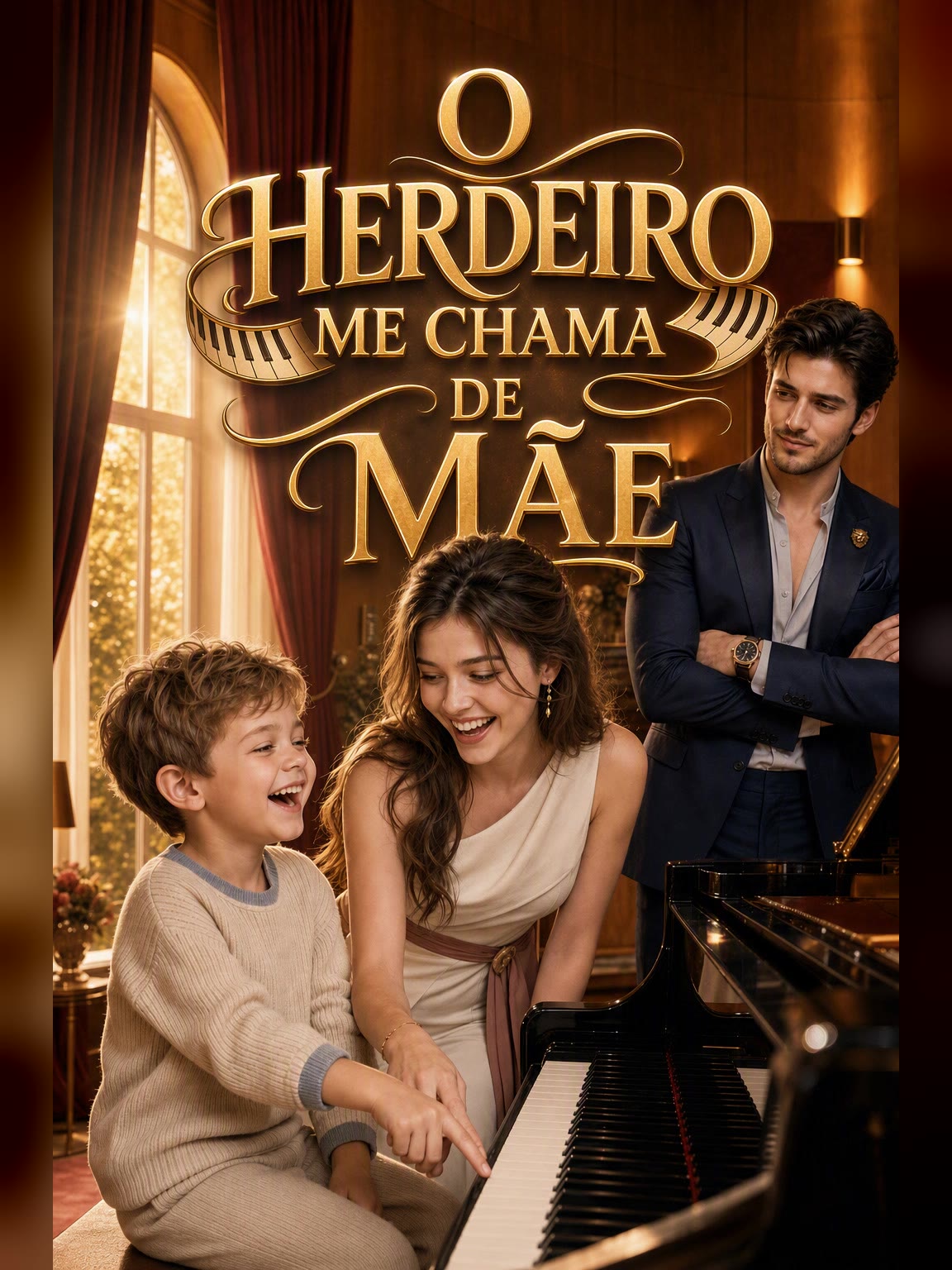 Capa de O herdeiro me chama de mãe