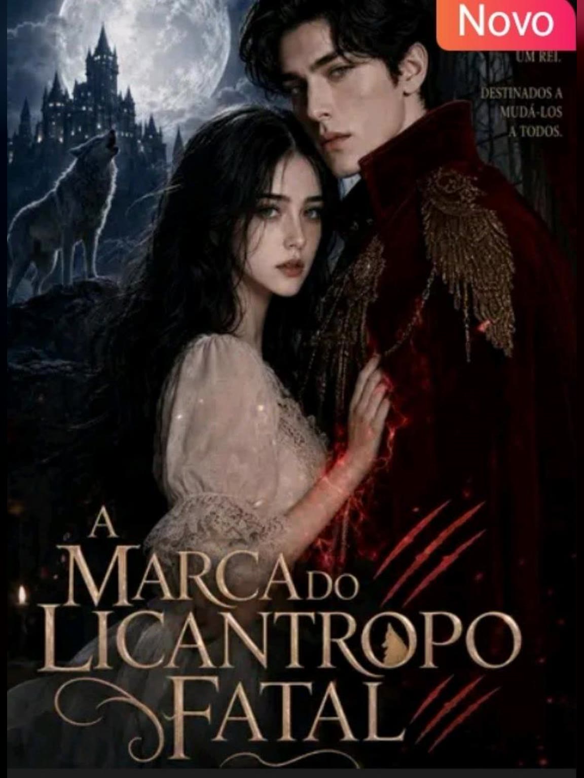 Capa de A Marca do Licantropo Fatal