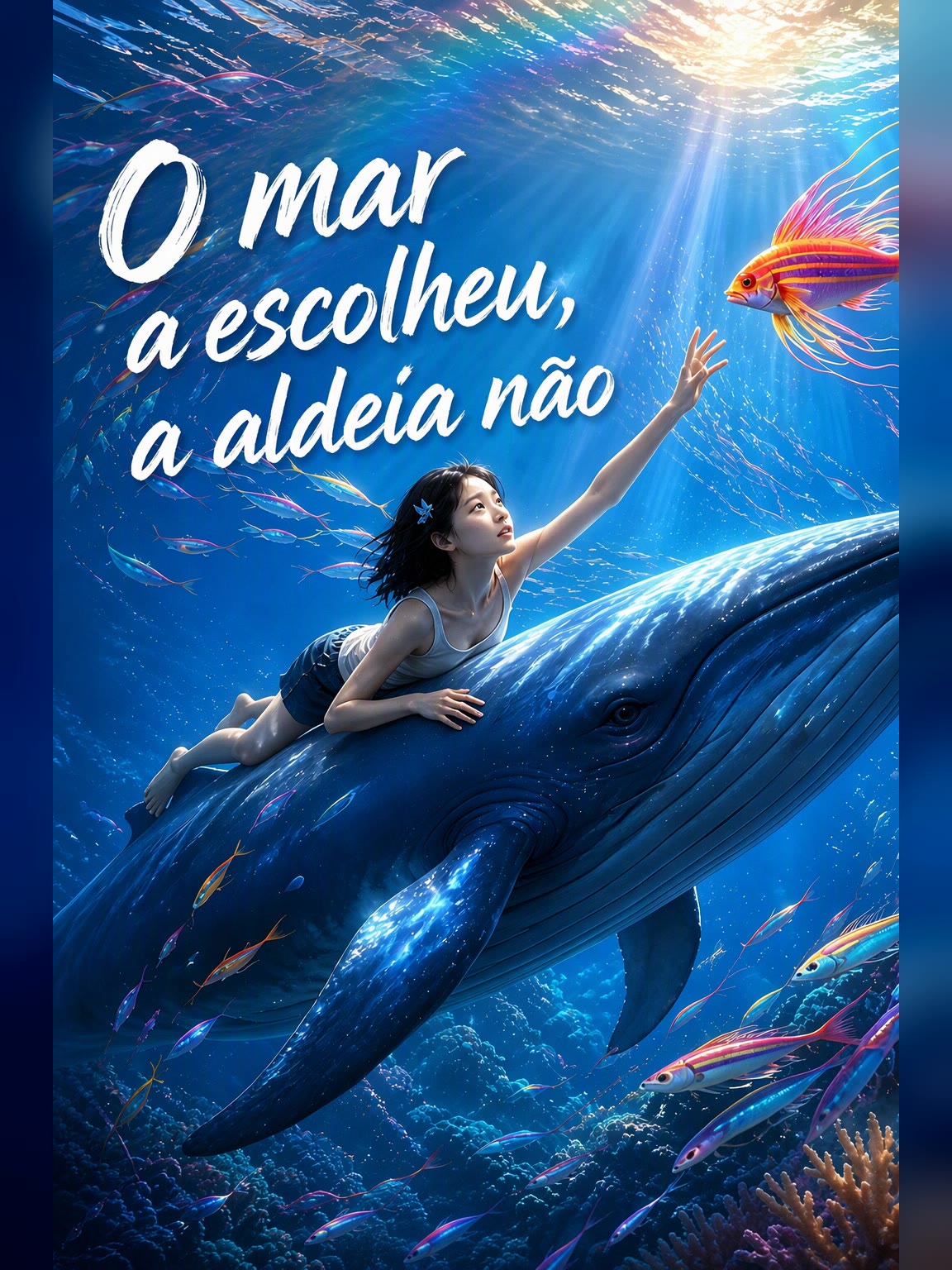 Capa de O mar a escolheu, a aldeia não